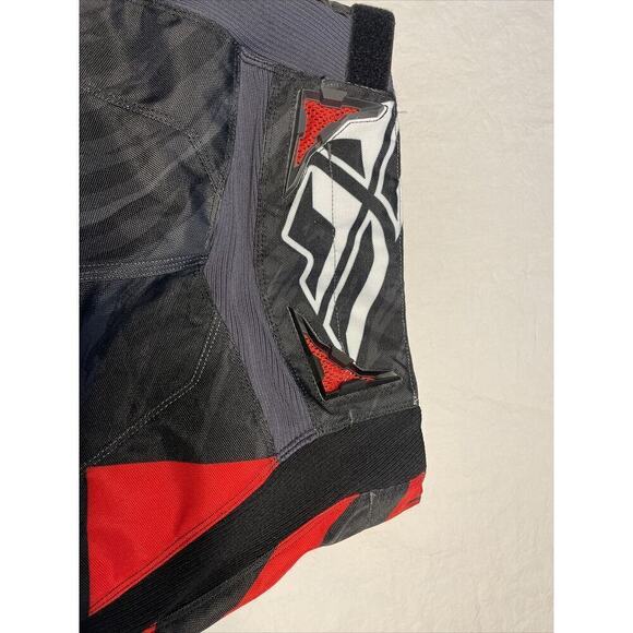 MEN'S FLY RACING KINETIC RELAPSE MOTORCROSS BLACK & RED PANTS. 28s - Picture 6 of 16